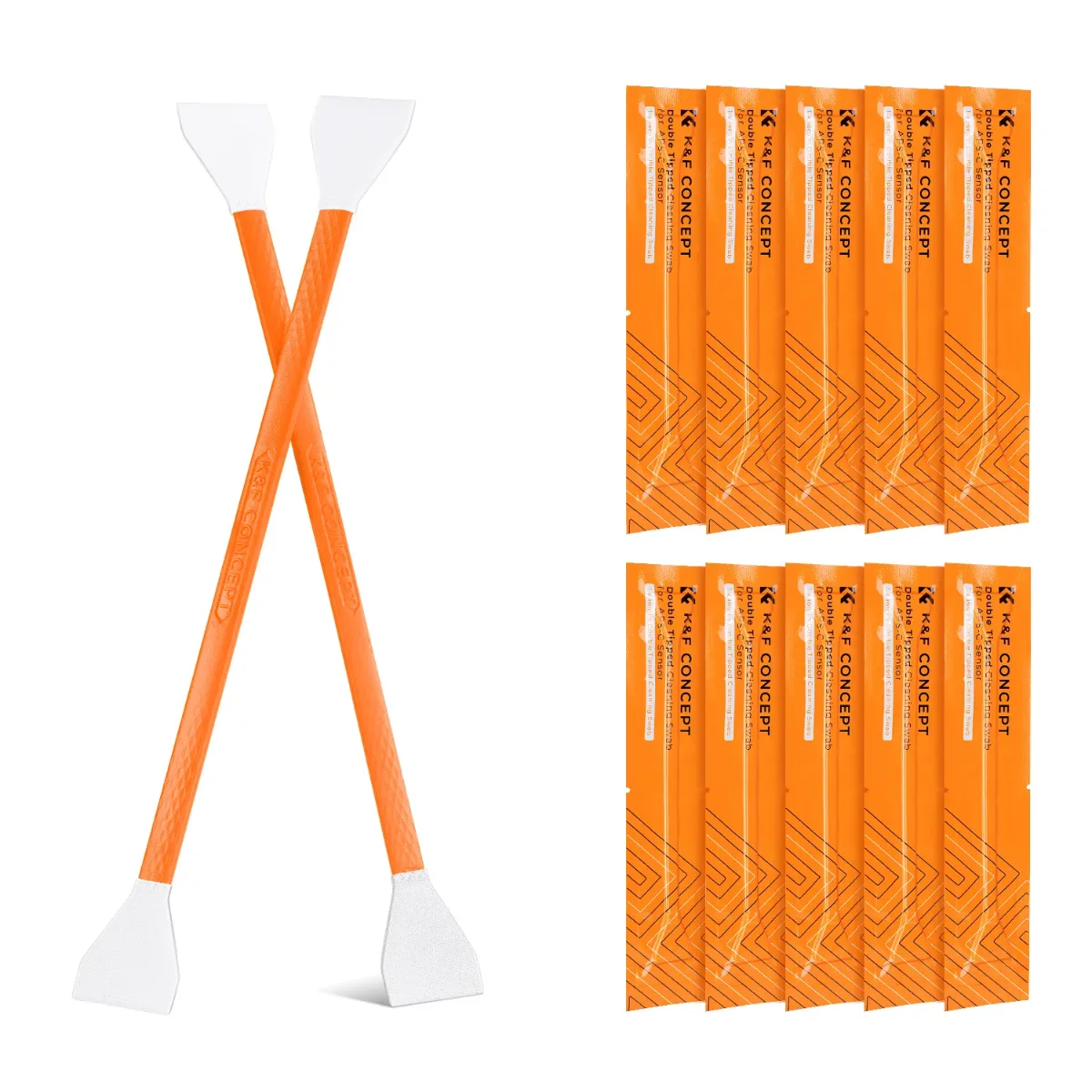 Bâtons Swabs de Nettoyage pour Capteur Plein Format (10 pcs)