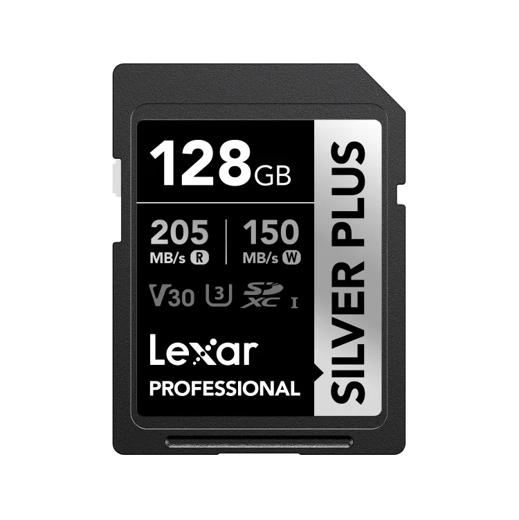 Carte Mémoire Lexar 128GB 205mb/s V30 SDXC