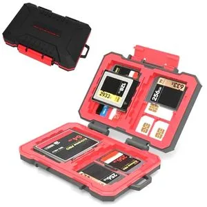 Pochette Étui de Protection pour Cartes Mémoire SD & CFexpress